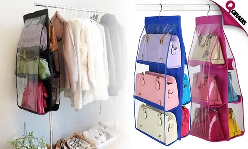 Hanging Handbag Organizer!